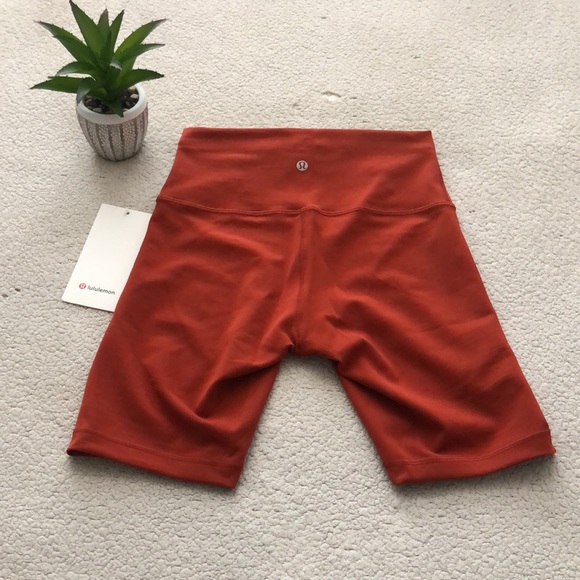 Lululemon NWT wunder under shorts Aztec brick - Picture 4 of 4